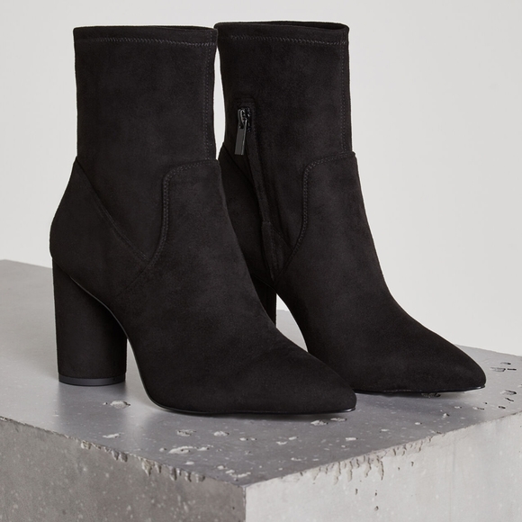 BCBGeneration Ally Microsuede Bootie 7 - Picture 1 of 7